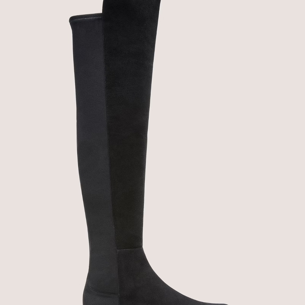 Stuart Weitzman 5050 Over the Knee Boot Suede in black, sz 10
